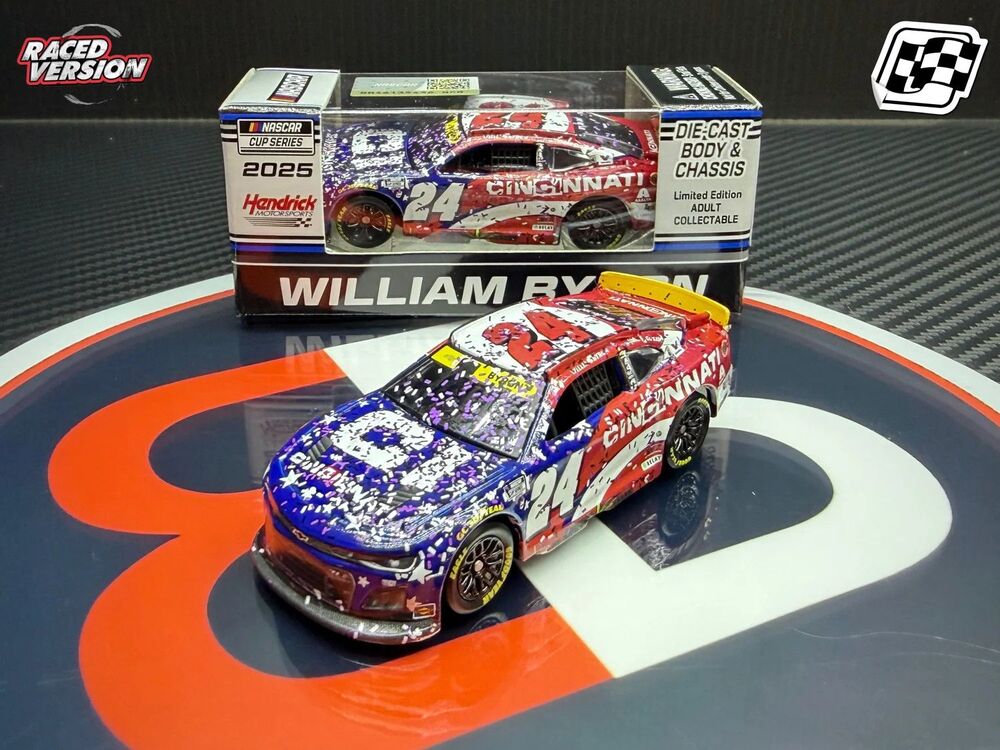 2025 William Byron 1:64 Cincinnati Martinsville Race Win nascar Diecast